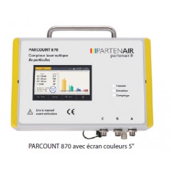 Unité de base et compteurs de particules - PARCOUNT 870